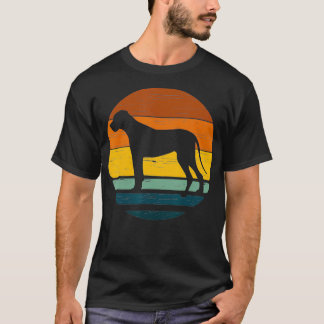 Daniff Vintag Retro Mama Vater Dog T-Shirt