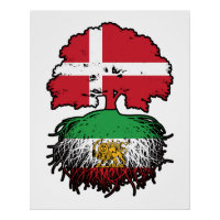 Dänisch aufgewachsene iranische Wurzeln Löwe und S