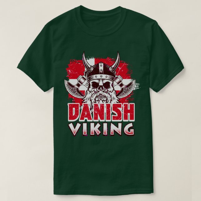 Dänisch Viking 3 T-Shirt (Design vorne)