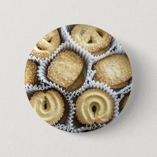 Dänische Butterplätzchen Button
