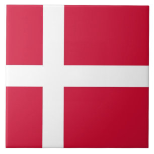 Dänische Flag Tile Fliese