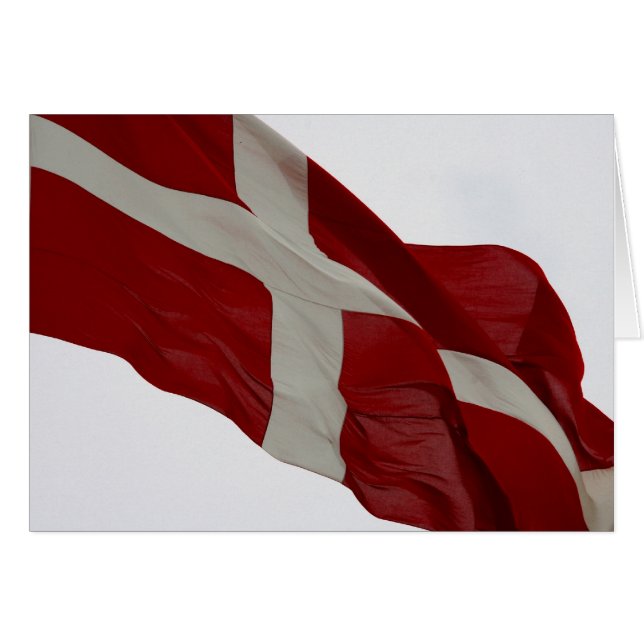 dänische Flagge (Vorderseite (Horizontal))