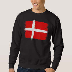 Dänische Flagge Grundlovsdag Dänemark Tag 5 Juni D Sweatshirt