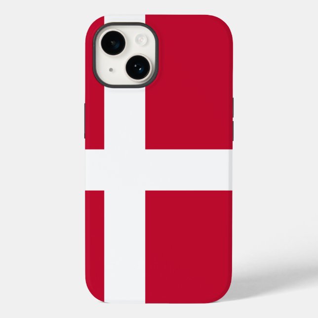Dänische Flagge iPad Mini Ärmel Case-Mate iPhone Hülle (Rückseite)