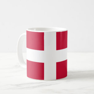 Dänische Flagge Kaffeetasse