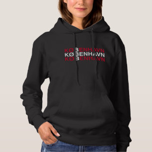 dänische Flagge KOPENHAGEN Hoodie