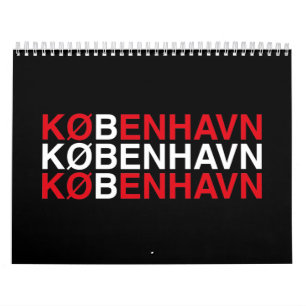 dänische Flagge KOPENHAGEN Kalender