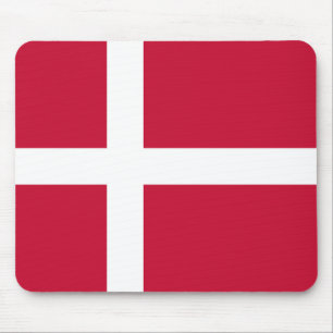 Dänische Flagge Mousepad