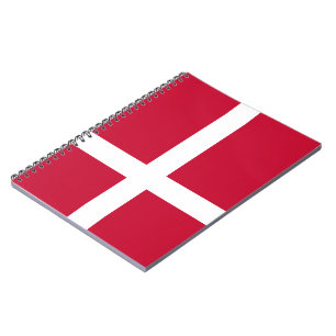 Dänische Flagge Notizblock