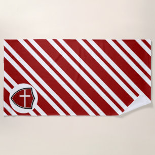 Dänische Flagge Strandtuch