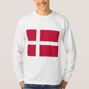 Dänische Flagge T-Shirt