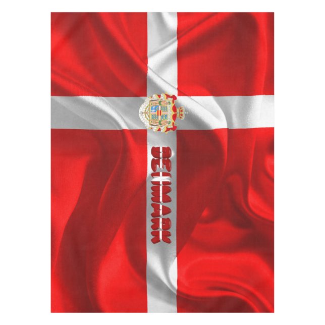 Dänische Flagge Tischdecke (Vorderseite)