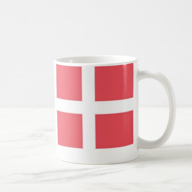 Dänische Flaggen Tasse (Rechts)