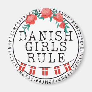 Dänische Mädchenregel Magnet
