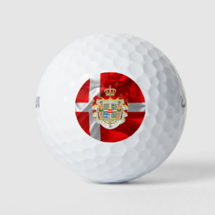 Dänische Wappen Golfball