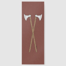 Dänische/Wikingeraxt gekreuzt