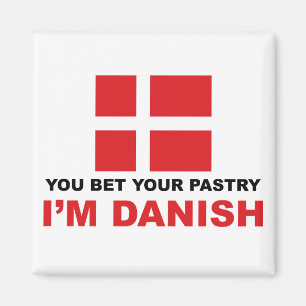 Dänisches Gebäck Magnet