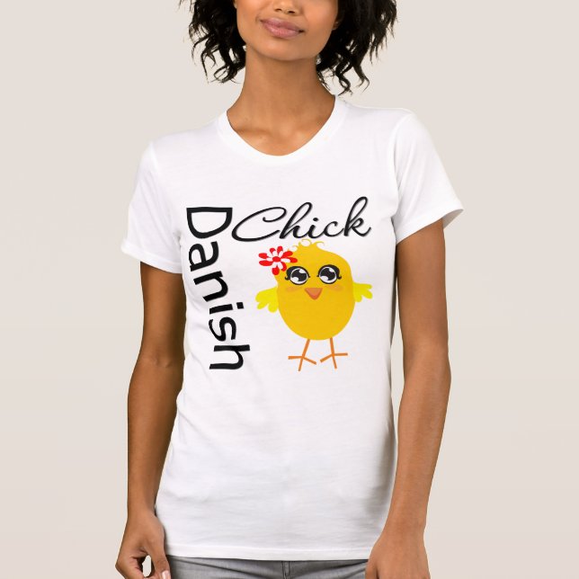Dänisches Küken T-Shirt (Vorderseite)