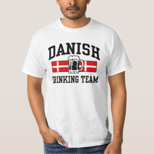 Dänisches Trinkteam T-Shirt