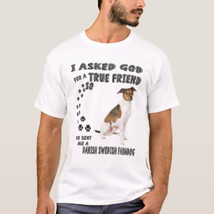 Danish Farmdog Quote Mama Vater, Scanian Terr T-Shirt
