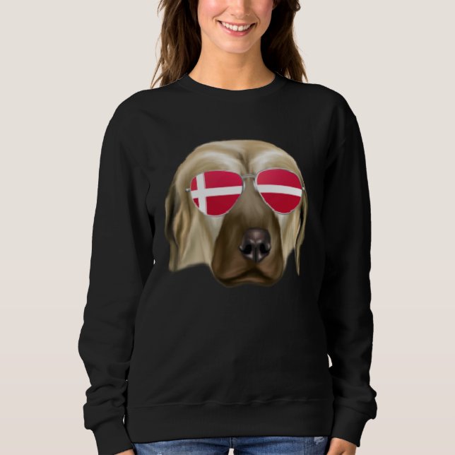 Danish Flag Anatolian Shepherd Dog Dog Denmark Poc Sweatshirt (Vorderseite)