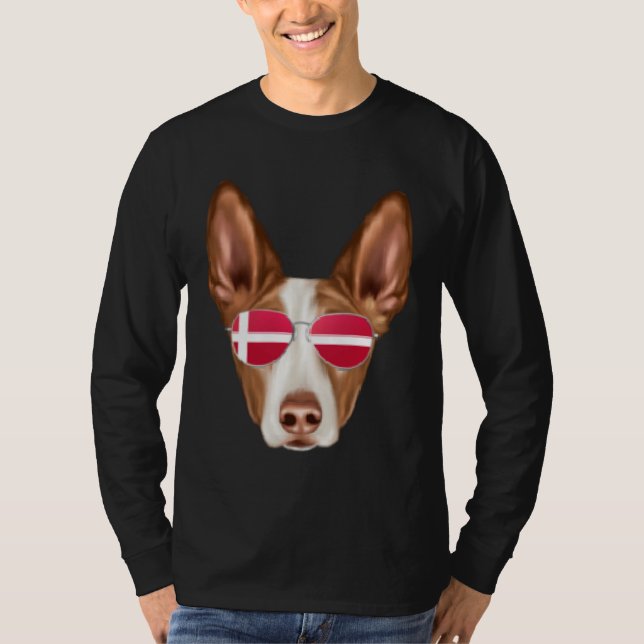 Danish Flag English Cocker Spaniel Dog Denmark Poc T-Shirt (Vorderseite)
