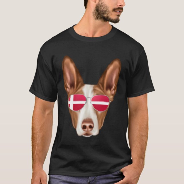 Danish Flag English Cocker Spaniel Dog Denmark Poc T-Shirt (Vorderseite)
