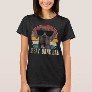 Danish Great Dane Vintag Dog Funny T-Shirt