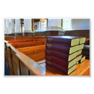Danish Hymn Books Fotodruck