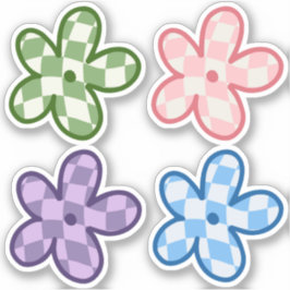 Danish Pastel Aesthetic Daisy Blume Stickers Aufkleber