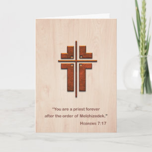 Dank an die Förderer der Priesterweihe Karte