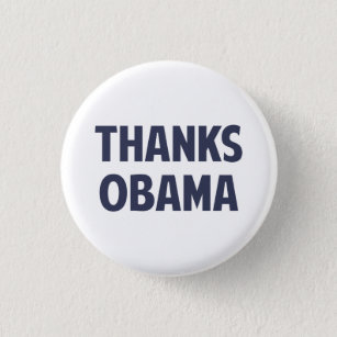 Dank Barack Obama Button