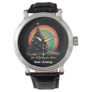 Dank dafür, dass du mir geholfen hast zu strahlen  armbanduhr