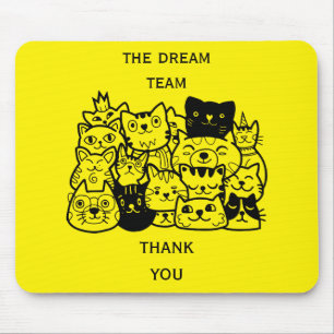 Dank des Unternehmensteams Mousepad