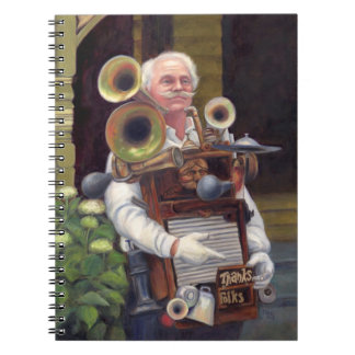 Dank Focks - Musik-Mann Notizblock