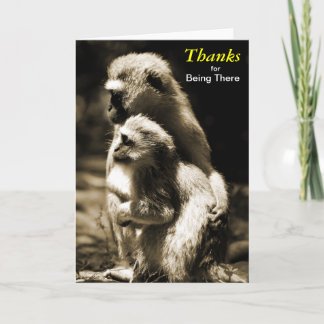 Dank für dort sein kardiert dankeskarte