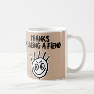 Dank für Sein ein Unhold, Kaffee-Tasse, lustig Tasse