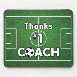 Dank Fußball-Trainerfeld Mousepad