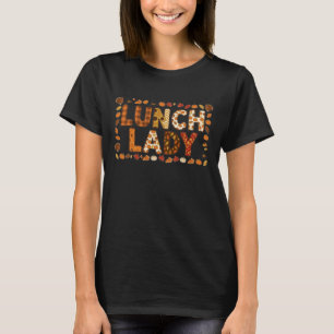 Dank Herbst Cafeteria Truthahn Essen Schulmittages T-Shirt