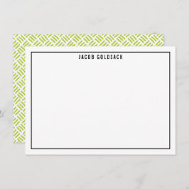 DANK IHNEN BAR MITZVAH modernes schlichtes Gitter  Dankeskarte