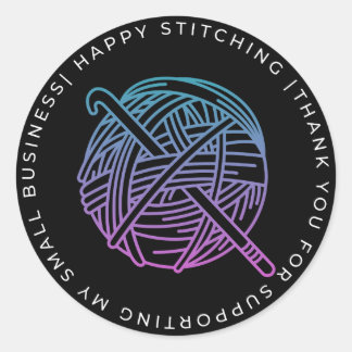 DANK IHNEN GARN STICKERS