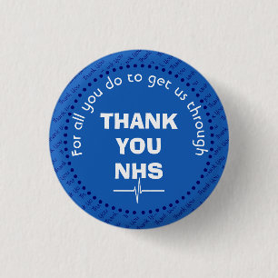 DANK IHNEN NHS individuell anpassbarer Support Button