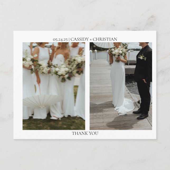 DANK IHNEN POST CARD POSTKARTE (Vorderseite)