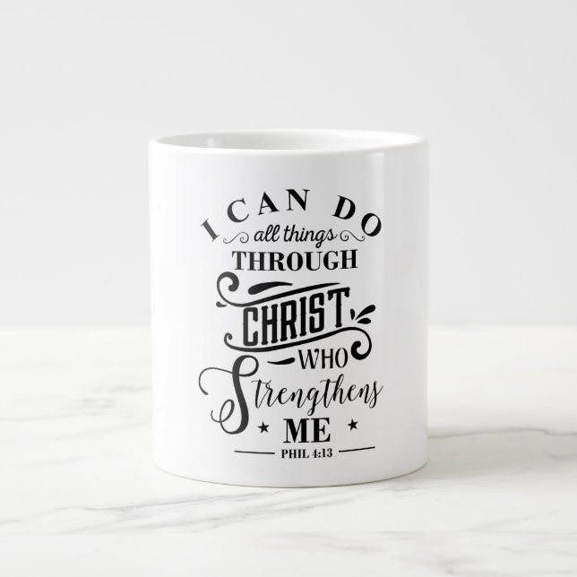 Dank-Jumbo-Tasse Jumbo-Tasse (Vorderseite)