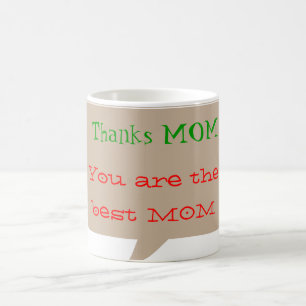 Dank MAMA - editable Text für anderen Gebrauch Tasse