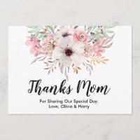 Dank-Mama-Land Wedding Blumen| danken Ihnen zu