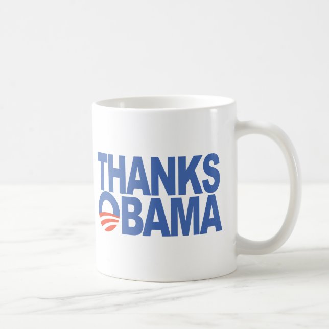Dank Obama Tasse (Rechts)