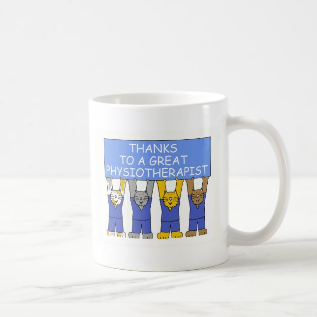 Dank-Physiotherapeut Tasse (Rechts)