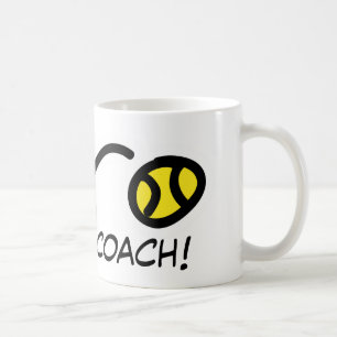 Dank-Trainer! Tennis-Tasse Tasse