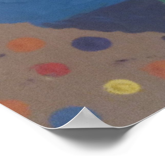 Dank Yeshaya hatten sie die Regenbogenhochzeit Poster (Ecke)